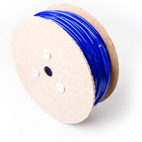 Drahtseil 6mm verzinkt PVC ummantelt blau (Draht 3mm - 1x19) 10m bis 100m Stahlseil 6 mm
