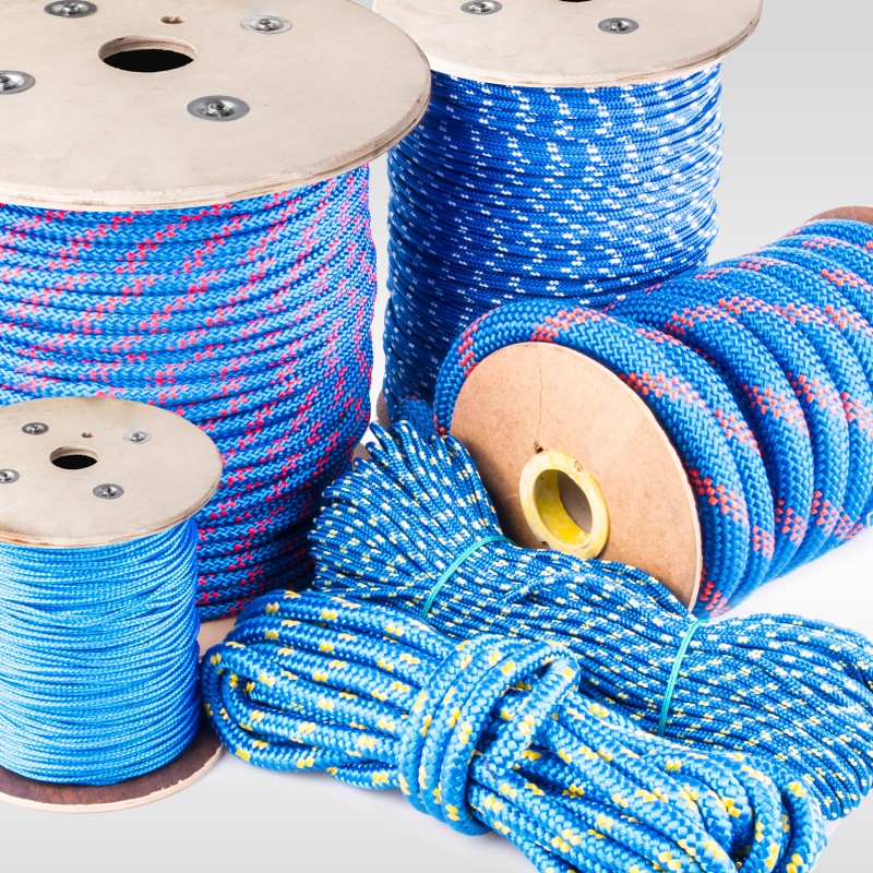 Polyester Seil,Polypropylen 20mm x 220 MTS,Blau Polyester Seil Rollen 
